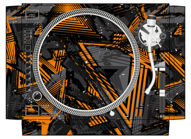 Reloop RP 8000 Skin Ridge Orange